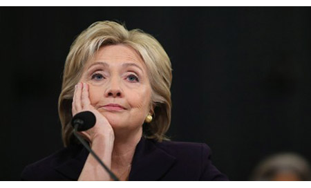 Hillary Clinton En la víspera de las elecciones presidenciales de EEUU